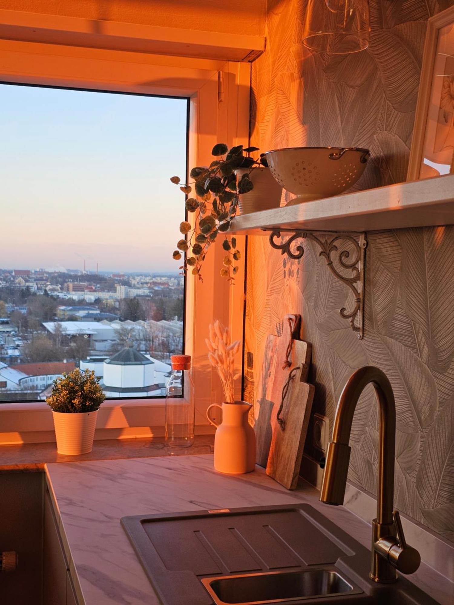 Stylische Sunset-Wohnung Augusta Esterno foto